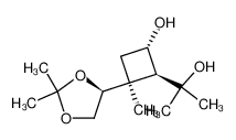 (1S,2S,3S)-3-[(4S)-2,2-dimethyl-1,3-dioxolan-4-yl]-2-(1-hydroxy-1-methylethyl)-3-methylcyclobutan-1-ol CAS:696598-44-4 manufacturer & supplier