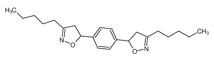 Isoxazole, 5,5'-(1,4-phenylene)bis[4,5-dihydro-3-pentyl- CAS:696649-54-4 manufacturer & supplier