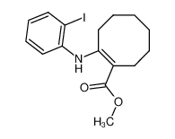 methyl 2-(2-iodophenylamino)cyclooct-1-enecarboxylate CAS:696660-56-7 manufacturer & supplier