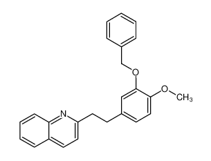 2-(3'-benzyloxy-4'-methoxyphenethyl)quinoline CAS:696664-22-9 manufacturer & supplier