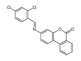 3-[(2,4-dichlorophenyl)methylideneamino]benzo[c]chromen-6-one CAS:6967-06-2 manufacturer & supplier