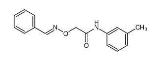 2-((benzylideneamino)oxy)-N-(m-tolyl)acetamide CAS:69674-93-7 manufacturer & supplier