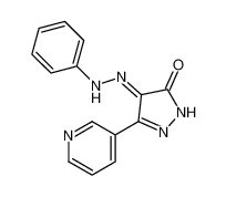 1H-Pyrazole-4,5-dione, 3-(3-pyridinyl)-, 4-(phenylhydrazone) CAS:69678-04-2 manufacturer & supplier