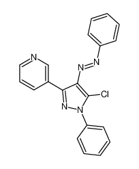 3-(5-chloro-1-phenyl-4-phenylazo-1H-pyrazol-3-yl)-pyridine CAS:69678-27-9 manufacturer & supplier