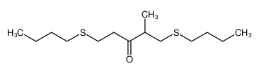 1,5-bis-butylsulfanyl-2-methyl-pentan-3-one CAS:69689-00-5 manufacturer & supplier