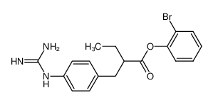 o-bromophenyl α-ethyl-β-(p-guanidinophenyl)-propionate CAS:69694-20-8 manufacturer & supplier