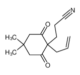 3-(4,4-dimethyl-2,6-dioxo-1-prop-2-enylcyclohexyl)propanenitrile CAS:69703-41-9 manufacturer & supplier