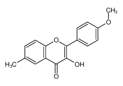 3-hydroxy-2-(4-methoxyphenyl)-6-methylchromen-4-one CAS:6971-17-1 manufacturer & supplier