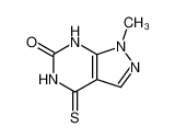 1-methyl-4-sulfanylidene-2H-pyrazolo[3,4-d]pyrimidin-6-one CAS:6971-22-8 manufacturer & supplier