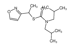 diisobutyl-thiocarbamic acid S-(1-isoxazol-3-yl-ethyl) ester CAS:69711-23-5 manufacturer & supplier