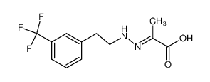 2-{[2-(3-Trifluoromethyl-phenyl)-ethyl]-hydrazono}-propionic acid CAS:69717-71-1 manufacturer & supplier