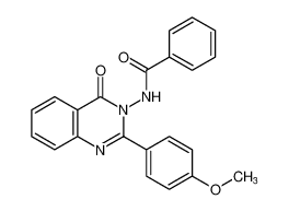 Benzamide, N-[2-(4-methoxyphenyl)-4-oxo-3(4H)-quinazolinyl]- CAS:69722-13-0 manufacturer & supplier