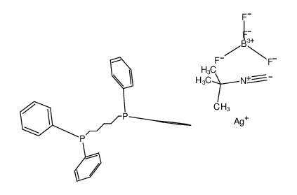 [Ag(bis(diphenylphosphino)pentane)(CNtBu)]BF4 CAS:697225-49-3 manufacturer & supplier