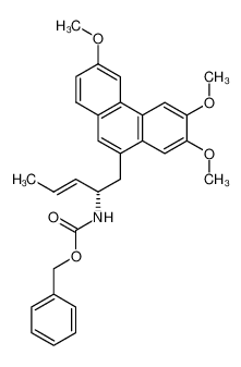 (S)-[1-[(3,6,7-trimethoxyphenanthren-9-yl)methyl]but-2-enyl]carbamic acid benzyl ester CAS:697234-90-5 manufacturer & supplier