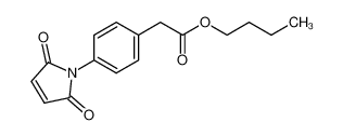 butyl [4-(2,5-dioxo-2,5-dihydro-1H-pyrrolyl)phenyl]acetate CAS:697238-46-3 manufacturer & supplier