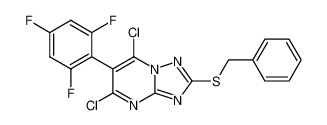 5,7-dichloro-2-benzylthio-6-(2,4,6-trifluorophenyl)-[1,2,4]triazolo[1,5-a]pyrimidine CAS:697265-96-6 manufacturer & supplier