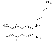 7-amino-3-methyl-6-(pentylamino)quinoxalin-2(1H)-one CAS:697285-72-6 manufacturer & supplier