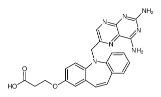 3-[5-(2,4-Diamino-pteridin-6-ylmethyl)-5H-dibenzo[b,f]azepin-2-yloxy]-propionic acid CAS:697288-20-3 manufacturer & supplier