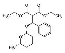 diethyl 2-((S)-(((2R,6S)-6-methyltetrahydro-2H-pyran-2-yl)oxy)(phenyl)methyl)malonate CAS:697298-76-3 manufacturer & supplier