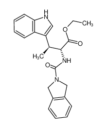 ethyl (2R,3S)-2-[(1,3-dihydro-2H-isoindol-2-ylcarbonyl)amino]-3-(1H-indol-3-yl)butanoate CAS:697304-50-0 manufacturer & supplier