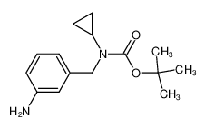 tert-butyl (3-aminobenzyl)cyclopropylcarbamate CAS:697305-96-7 manufacturer & supplier