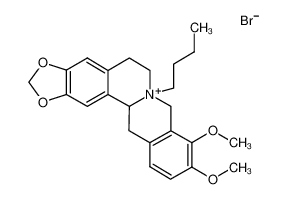 2,3-methylenedioxy-9,10-dimethoxy-7-n-butyltetrahydroprotoberberine bromide CAS:69731-09-5 manufacturer & supplier