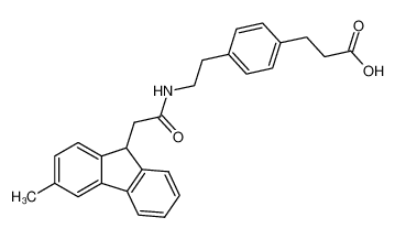 3-(4-{2-[2-(3-Methyl-9H-fluoren-9-yl)-acetylamino]-ethyl}-phenyl)-propionic acid CAS:69731-99-3 manufacturer & supplier