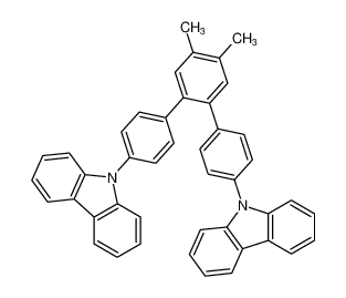 9H-Carbazole, 9,9'-(4',5'-dimethyl[1,1':2',1'-terphenyl]-4,4'-diyl)bis- CAS:697311-99-2 manufacturer & supplier