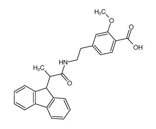 4-[2-(2-9H-Fluoren-9-yl-propionylamino)-ethyl]-2-methoxy-benzoic acid CAS:69732-22-5 manufacturer & supplier