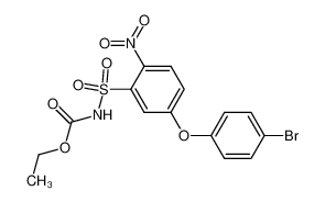 ethyl ((5-(4-bromophenoxy)-2-nitrophenyl)sulfonyl)carbamate CAS:69741-20-4 manufacturer & supplier