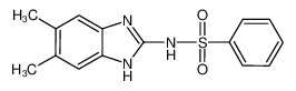 Benzenesulfonamide, N-(5,6-dimethyl-1H-benzimidazol-2-yl)- (en) CAS:69746-63-0 manufacturer & supplier