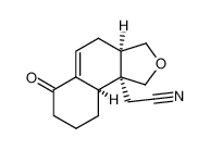 (3aR*,9aR*,9bS*)-1,3,3a,4,8,9,9a,9b-Octahydro-9b-(cyanomethyl)naphtho(1,2-c)furan-6(7H)-one CAS:69748-79-4 manufacturer & supplier