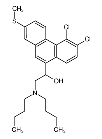 2-Dibutylamino-1-(5,6-dichloro-2-methylsulfanyl-phenanthren-9-yl)-ethanol CAS:69756-97-4 manufacturer & supplier