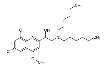 1-(6,8-dichloro-4-methoxy-quinolin-2-yl)-2-dihexylamino-ethanol CAS:69757-83-1 manufacturer & supplier