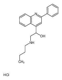 2-(butylamino)-1-(2-phenylquinolin-4-yl)ethan-1-ol hydrochloride CAS:69758-49-2 manufacturer & supplier