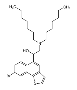 1-(8-Bromo-naphtho[1,2-b]thiophen-5-yl)-2-diheptylamino-ethanol CAS:69759-86-0 manufacturer & supplier