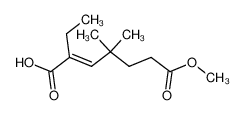 (Z)-2-Ethyl-4,4-dimethyl-hept-2-enedioic acid 7-methyl ester CAS:69762-80-7 manufacturer & supplier