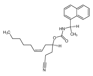 ((R)-1-Naphthalen-1-yl-ethyl)-carbamic acid (Z)-(S)-1-(2-cyano-ethyl)-non-3-enyl ester CAS:69765-43-1 manufacturer & supplier