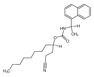 ((R)-1-Naphthalen-1-yl-ethyl)-carbamic acid (R)-1-(2-cyano-ethyl)-nonyl ester CAS:69765-46-4 manufacturer & supplier