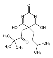 5-(3,3-dimethyl-2-oxobutyl)-5-(3-methylbutyl)-1,3-diazinane-2,4,6-trione CAS:69766-29-6 manufacturer & supplier