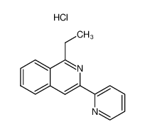 1-ethyl-3-(2-pyridyl)isoquinoline hydrochloride CAS:69767-91-5 manufacturer & supplier