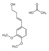 acetic acid,4-(3,4-dimethoxyphenyl)but-3-en-1-ol CAS:69768-98-5 manufacturer & supplier