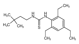 1-(3,3-Dimethyl-butyl)-3-(2,4,6-triethyl-phenyl)-thiourea CAS:69769-03-5 manufacturer & supplier