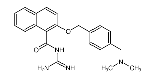 2-[4-(N,N-Dimethylaminomethyl)benzyloxy]-1-naphthoylguanidine CAS:697735-47-0 manufacturer & supplier