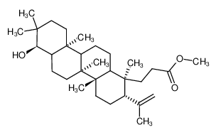 3-((1S,2S,4aS,4bS,7R,10aS)-7-Hydroxy-2-isopropenyl-1,4a,4b,8,8,10a-hexamethyl-octadecahydro-chrysen-1-yl)-propionic acid methyl ester CAS:69774-04-5 manufacturer & supplier