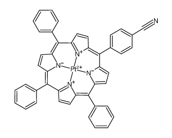 5-(4-cyanophenyl)-10,15,20-triphenylporphinatoplatinum(II) CAS:697741-17-6 manufacturer & supplier