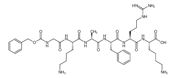 L-Lysine,N-[(phenylmethoxy)carbonyl]glycyl-L-lysyl-L-alanyl-L-phenylalanyl-L-arginyl- CAS:697743-53-6 manufacturer & supplier