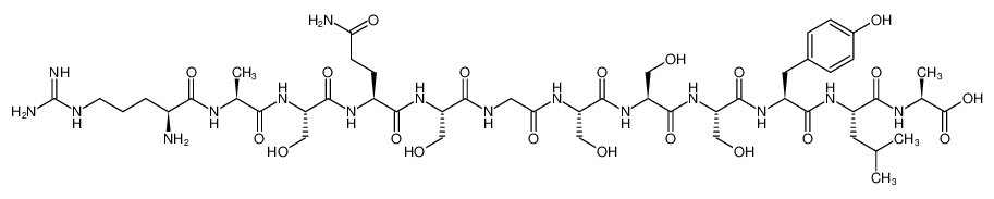 L-Alanine,L-arginyl-L-alanyl-L-seryl-L-glutaminyl-L-serylglycyl-L-seryl-L-seryl-L-seryl-L-tyrosyl-L-leucyl- CAS:697744-07-3 manufacturer & supplier