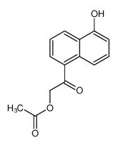 Ethanone, 2-(acetyloxy)-1-(5-hydroxy-1-naphthalenyl)- CAS:697746-58-0 manufacturer & supplier