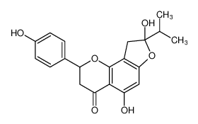 5,8-dihydroxy-2-(4-hydroxyphenyl)-8-isopropyl-2,3,8,9-tetrahydro-4H-furo[2,3-h]chromen-4-one CAS:697748-06-4 manufacturer & supplier